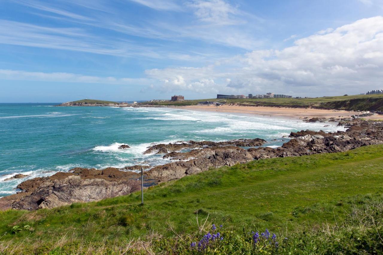 Fistral Beach Garden Apartment 3 Newquay  Ngoại thất bức ảnh