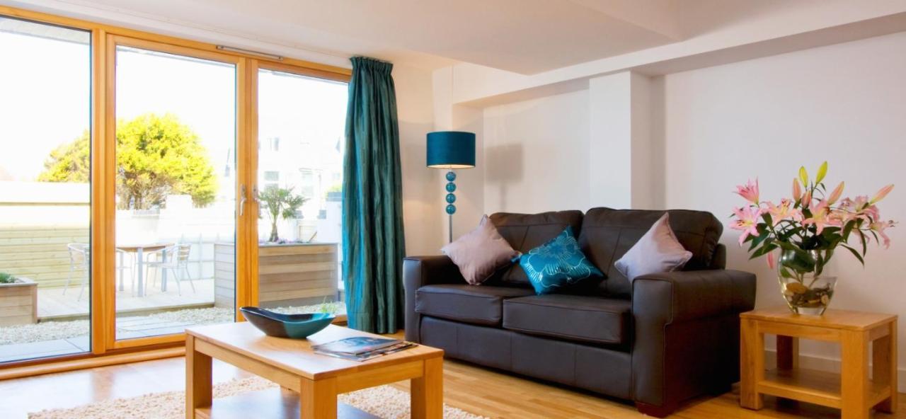 Fistral Beach Garden Apartment 3 Newquay  Ngoại thất bức ảnh